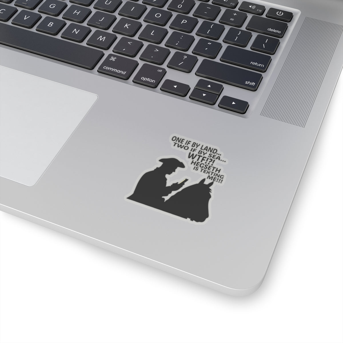 Stickers - Paul Revere Midnight Ride WTF Hegseth Signalgate